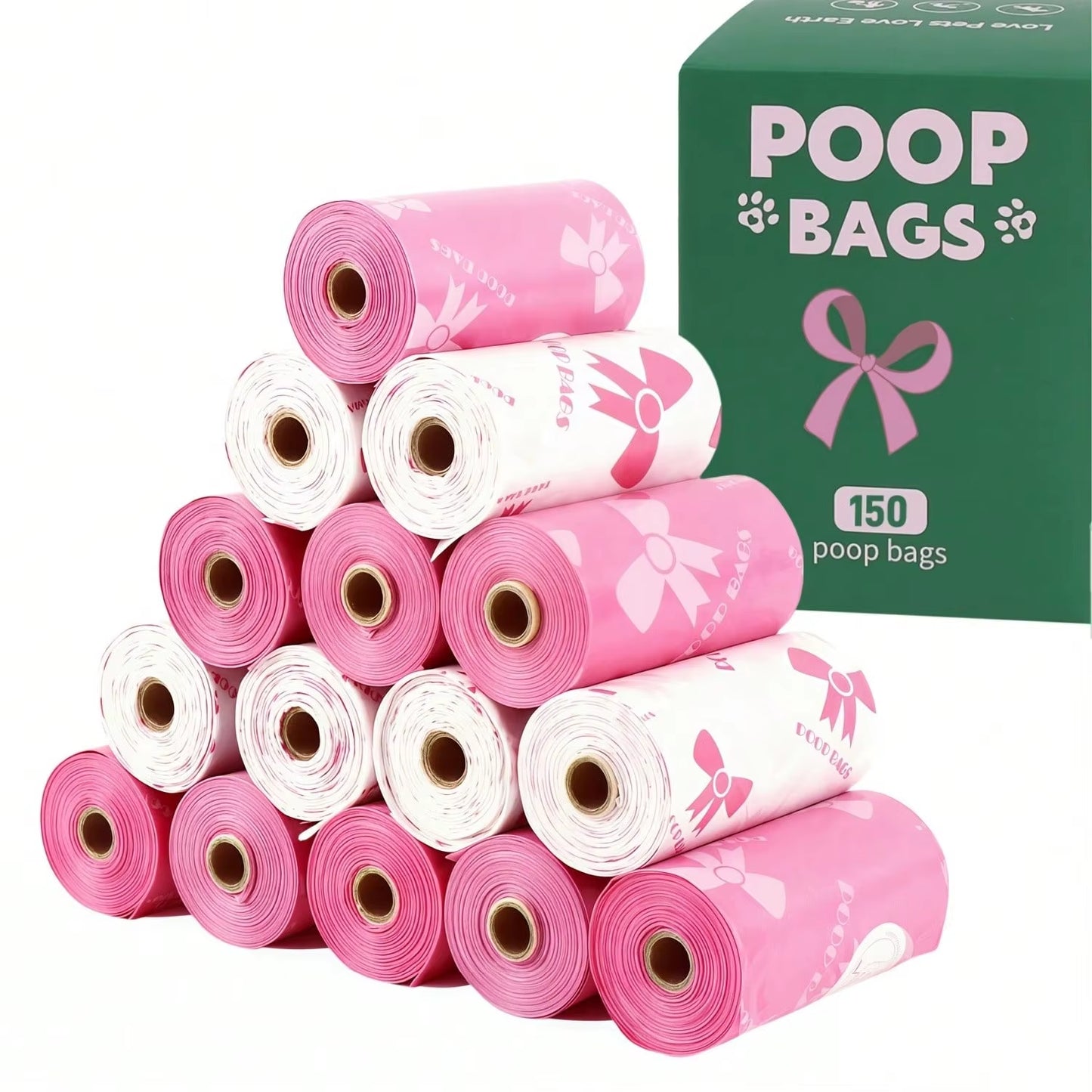 10 Rolls 180 Count Super Thick Dog Poop Bags