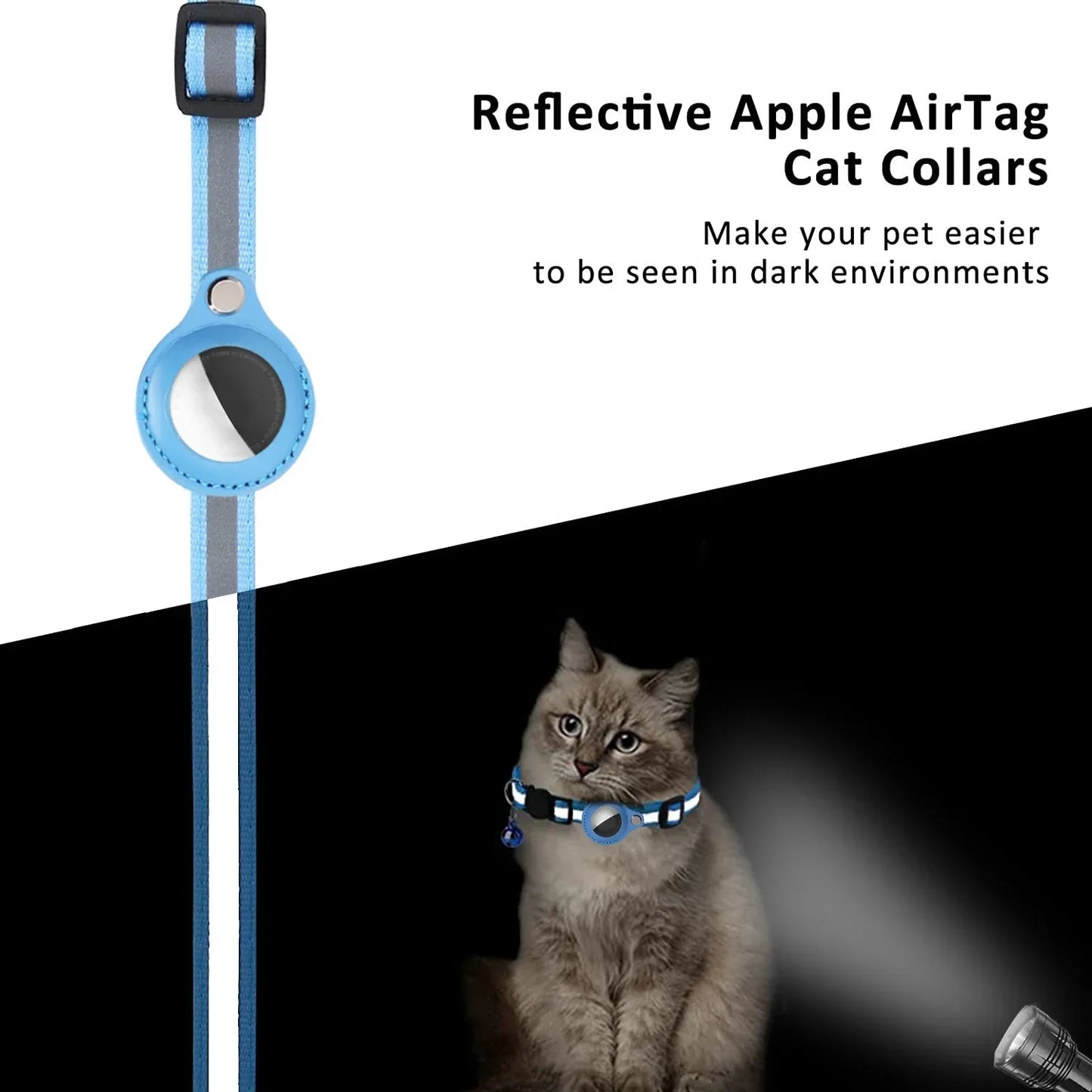 Anti-Lost Cat Collar for AirTag.