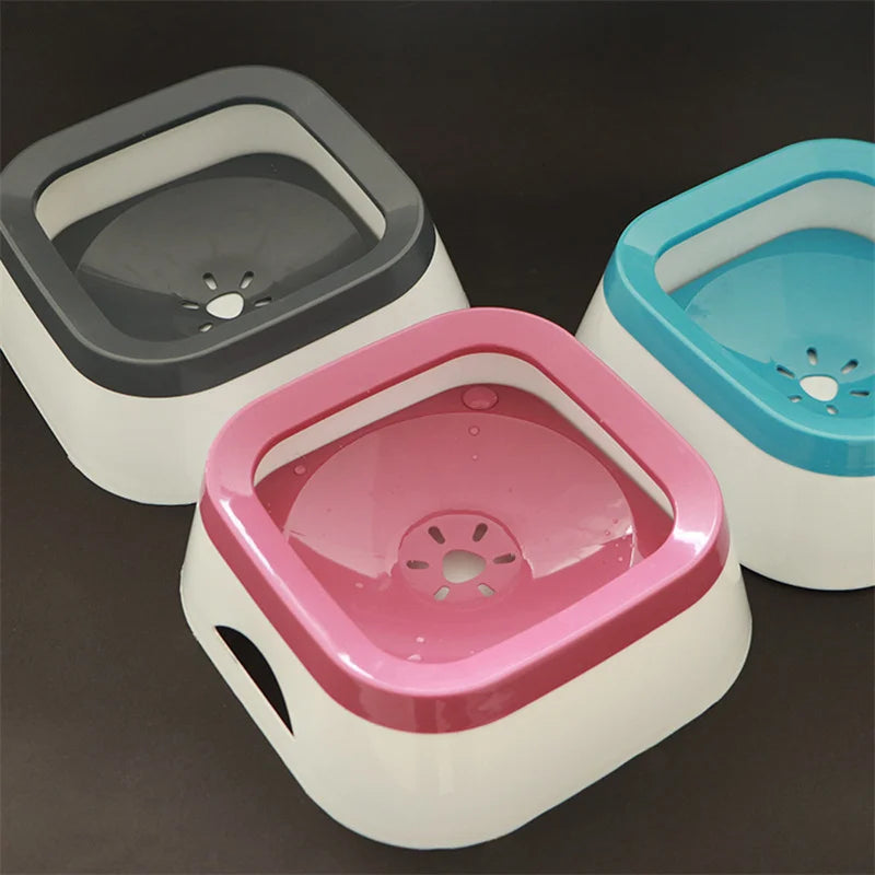 Anti-Splash Water Bowl for Dogs 1L