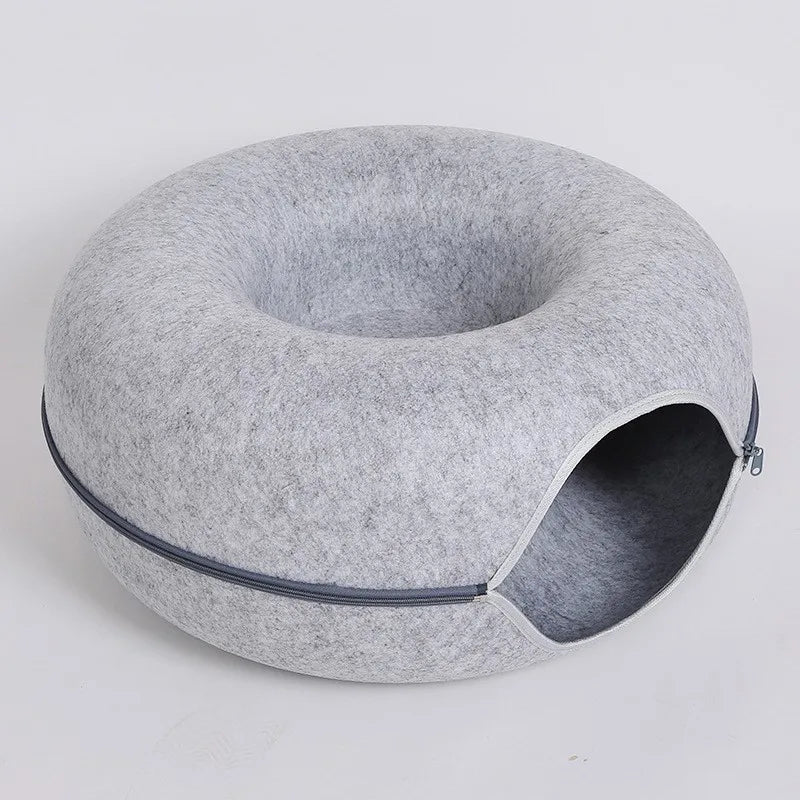 Donut Bed Interactive Tunnel For Cats
