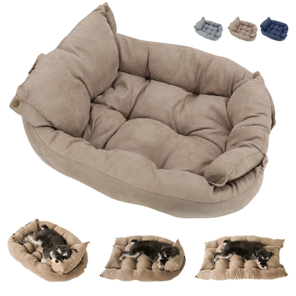 Multifunction Dog Bed Mat 3 in 1 Dogs Cat Sleeping Bed