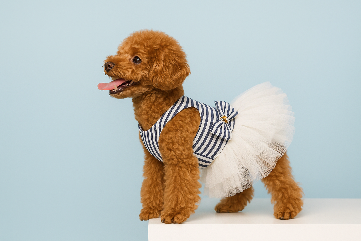 Dog Summer Dress Lace Skirt 