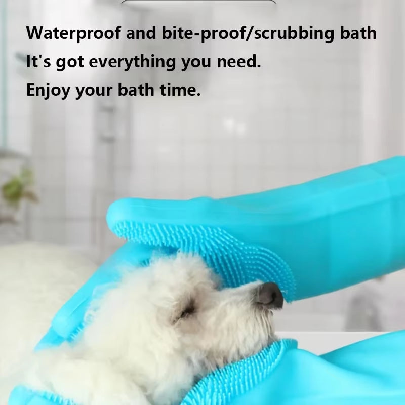 Grooming Cleaning GlovesFor  Dog & Cat Bathing Shampoo Glove 