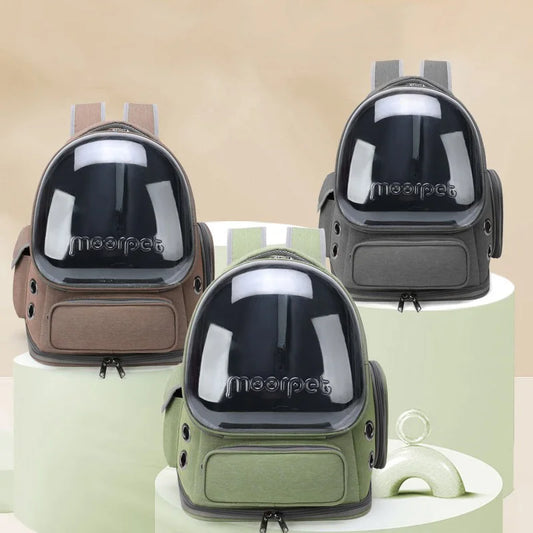 Transparent Cat Carrier Bag 
