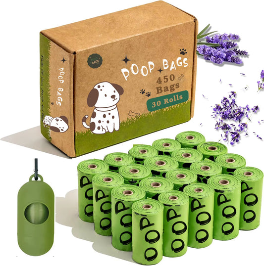 EPI Biodegradable Dog Poop Bags Lavender Scented 