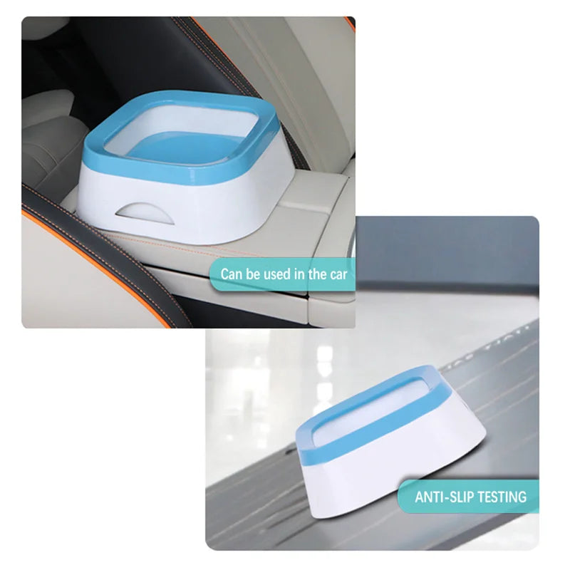 Anti-Splash Water Bowl for Dogs 1L 