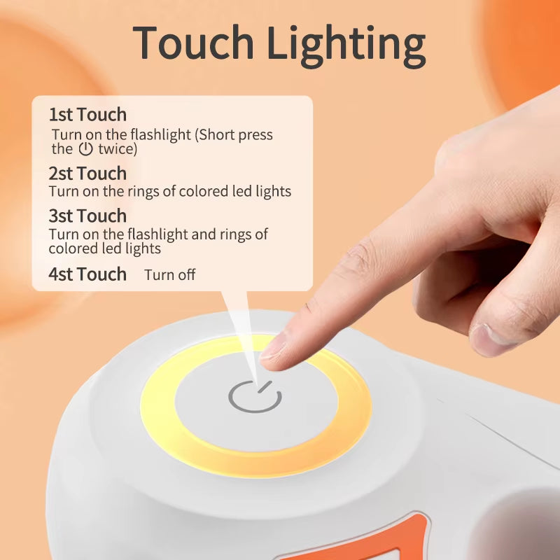 5M Retractable Dog Leash Automatic LED Light. 