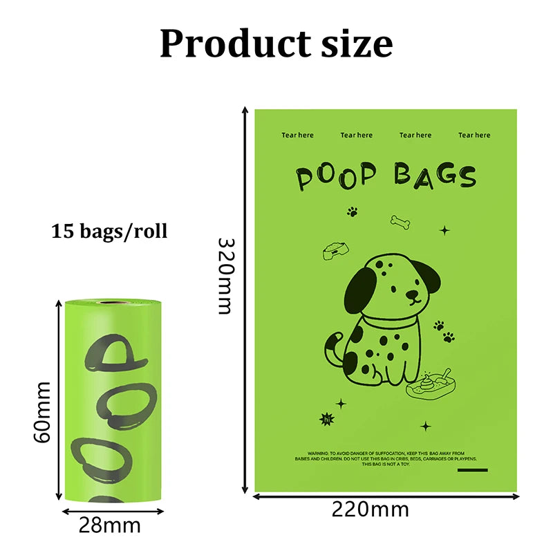 EPI Biodegradable Dog Poop Bags Lavender Scented 