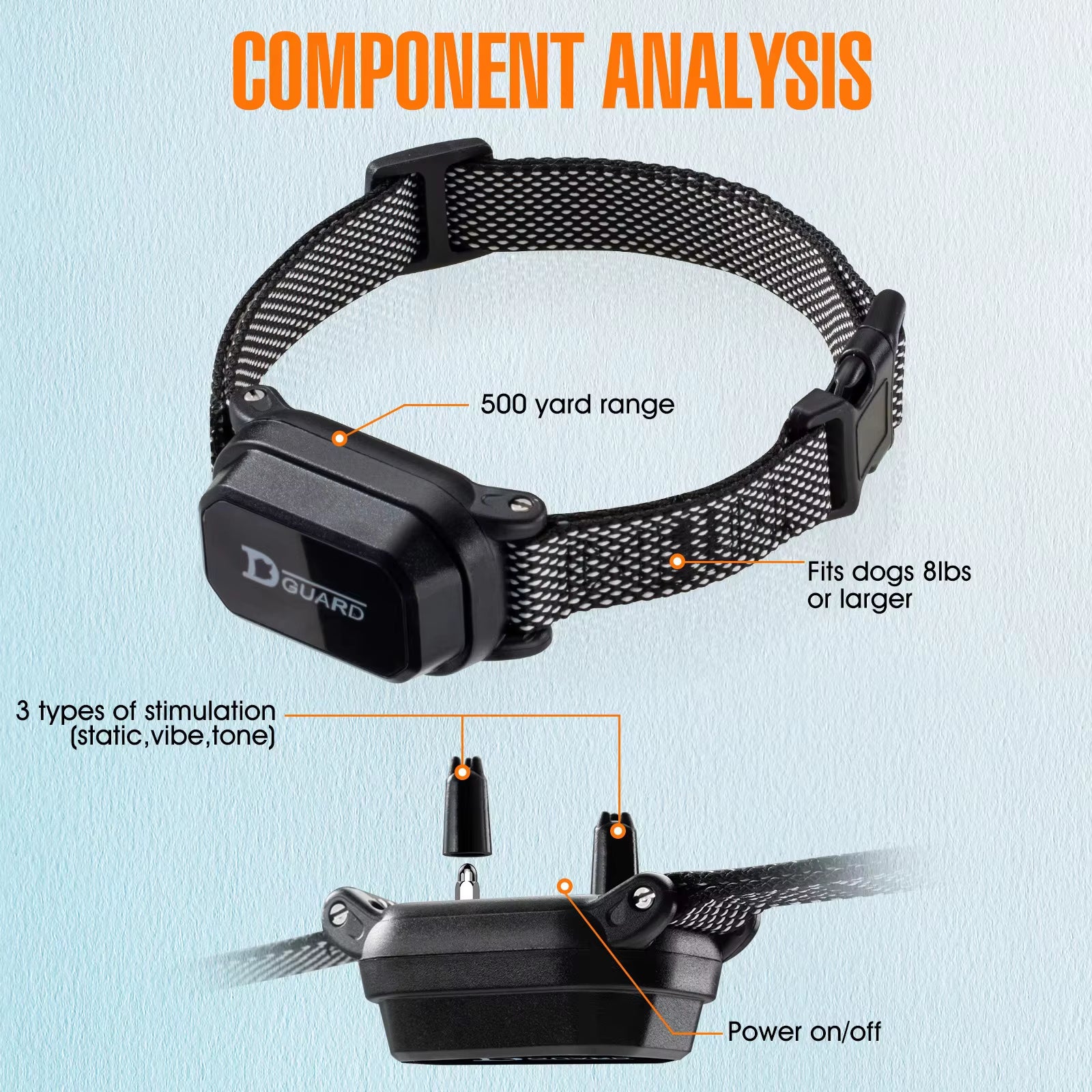 800M Digital Dog Training Collar 